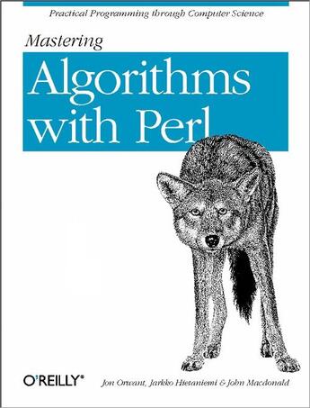 Couverture du livre « Mastering algorithms with perl » de Orwant aux éditions O Reilly & Ass