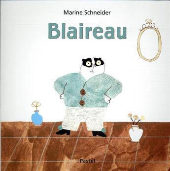 Couverture du livre « Blaireau » de Marine Schneider aux éditions Ecole Des Loisirs