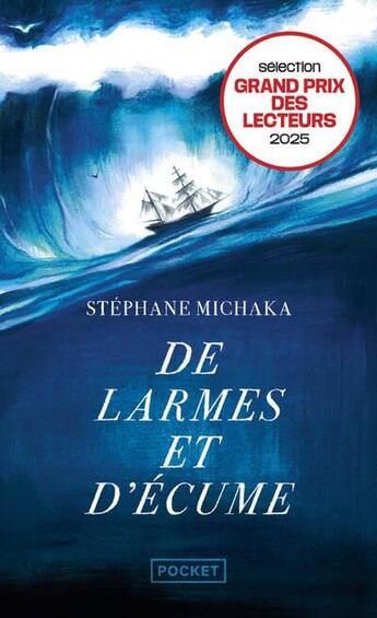 Couverture du livre « De larmes et d'écume » de Stephane Michaka aux éditions Pocket