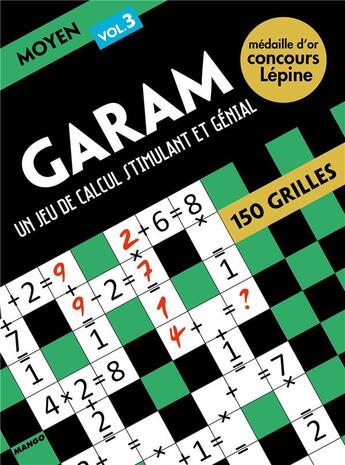 Couverture du livre « Garam moyen 3 » de  aux éditions Mango