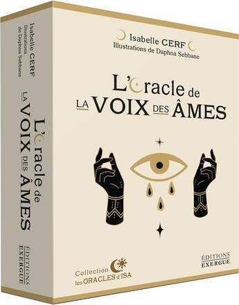 Couverture du livre « L'oracle de la voix des âmes » de Isabelle Cerf et Daphna Sebbane aux éditions Exergue