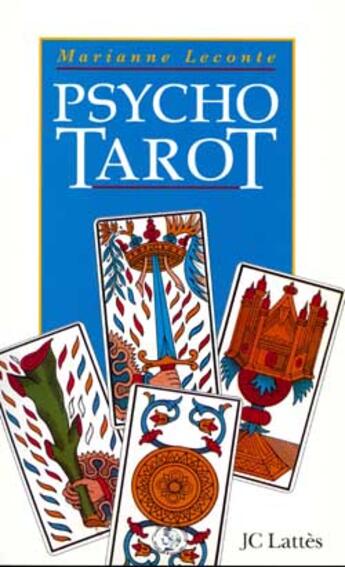 Couverture du livre « Psycho-Tarot » de Marianne Leconte aux éditions Lattes