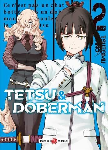 Couverture du livre « Tetsu & Doberman Tome 2 » de Tsutomu Ohno aux éditions Bamboo