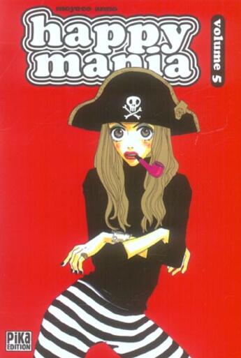 Couverture du livre « Happy mania Tome 5 » de Moyoco Anno aux éditions Pika