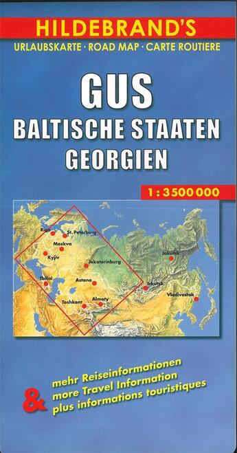 Couverture du livre « Cis - cei etats-baltes, georgie » de  aux éditions Hildebrand