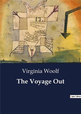 Couverture du livre « The Voyage Out » de Virginia Woolf aux éditions Culturea