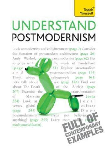 Couverture du livre « Understand Postmodernism: Teach Yourself » de Ward Glenn aux éditions Hodder Education Digital