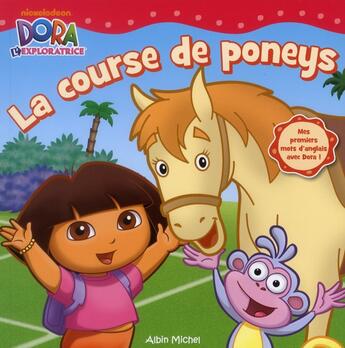 Couverture du livre « La course de poney » de  aux éditions Albin Michel