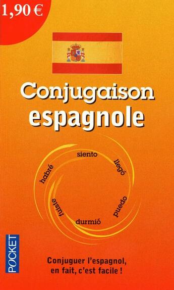 Couverture du livre « Conjugaison espagnole » de Jose-Miguel Esteban aux éditions Pocket