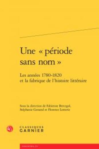 Couverture du livre « Une 