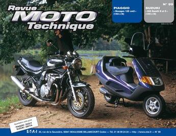 Couverture du livre « Rmt 99.3 piaggio hexagon 125/suzuki 600 bandit » de Etai aux éditions Etai