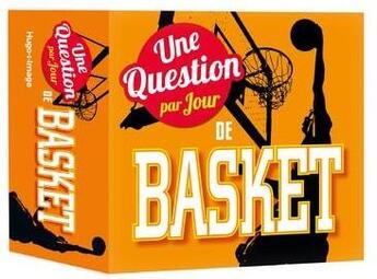 Couverture du livre « Une question de basket par jour (édition 2021) » de  aux éditions Hugo Image