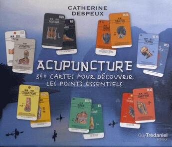 Couverture du livre « Acupuncture ; coffret » de Catherine Despeux aux éditions Guy Trédaniel