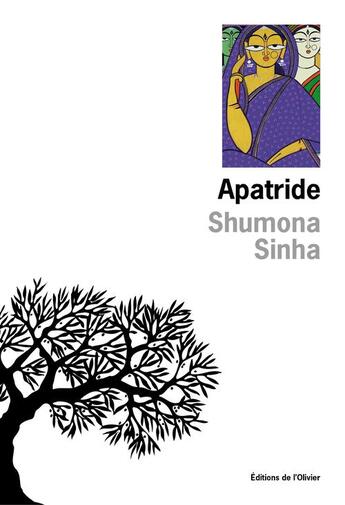 Couverture du livre « Apatride » de Shumona Sinha aux éditions Editions De L'olivier