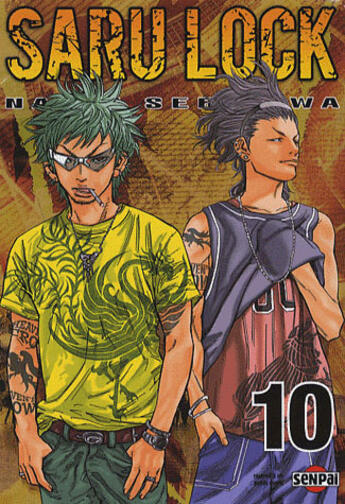 Couverture du livre « Saru Lock Tome 10 » de Naoki Serizawa aux éditions Pika