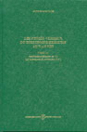 Couverture du livre « Proces-verbaux du directoire executif an v - an viii (les) tome iii » de Archives De France aux éditions Archives Nationales