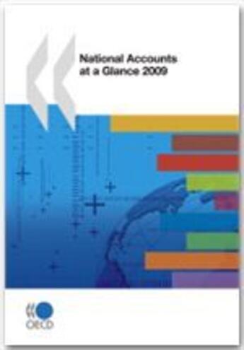 Couverture du livre « National accounts at a glance 2009 » de  aux éditions Ocde