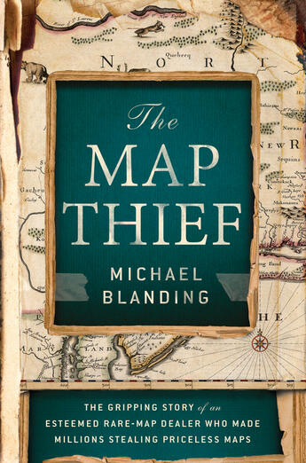 Couverture du livre « The Map Thief » de Blanding Michael aux éditions Penguin Group Us