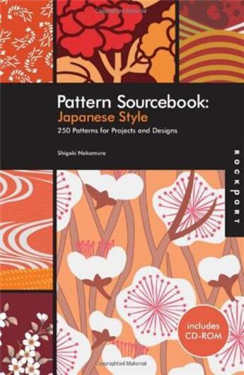 Couverture du livre « Pattern japanese style » de Shigeki Nakamura aux éditions Rockport