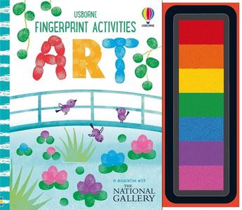 Couverture du livre « Fingerprint activities: Art » de Rosie Dickins et Candice Whatmore aux éditions Usborne