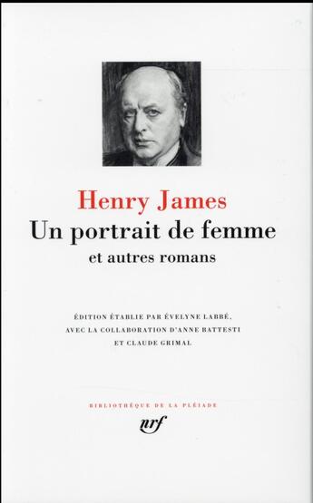 Couverture du livre « Portrait de femme et autres » de Henry James aux éditions Gallimard