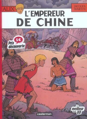 Couverture du livre « L'empereur de chine fete bd » de Jacques Martin aux éditions Casterman