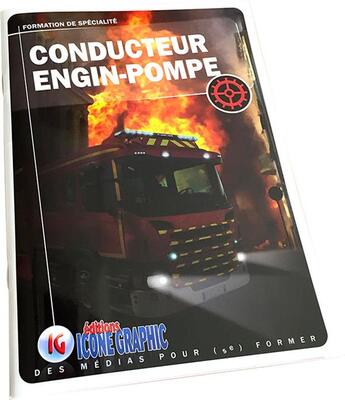 Couverture du livre « Livre conducteur engin pompe - cod1 » de Icone Graphic aux éditions Icone Graphic