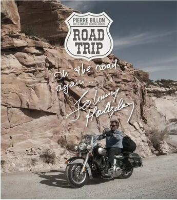 Couverture du livre « Johnny Hallyday on the road again » de Pierre Billon aux éditions Tohu-bohu