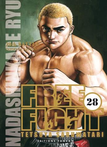 Couverture du livre « Free fight Tome 28 » de Tetsuya Saruwatari aux éditions Delcourt