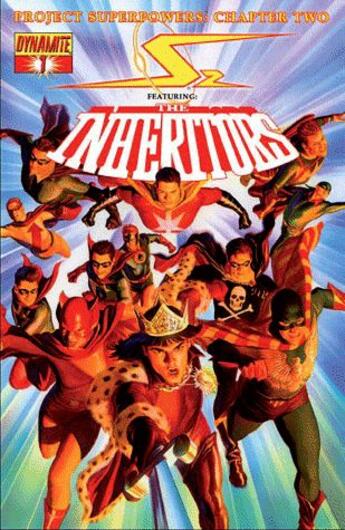 Couverture du livre « Project superpowers t.3 ; les héritiers » de Alex Ross et Jim Krueger et Edgar Salazar aux éditions Panini