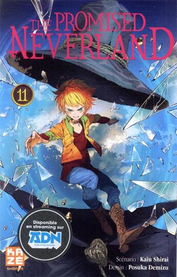 Couverture du livre « The promised Neverland Tome 11 » de Posuka Demizu et Kaiu Shirai aux éditions Crunchyroll