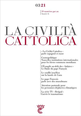 Couverture du livre « La civilta cattolica 0321 » de Sj Antonio Spadaro aux éditions Parole Et Silence