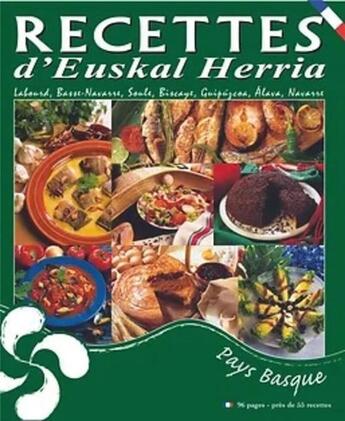 Couverture du livre « Recette d euskal herria » de  aux éditions Lavielle