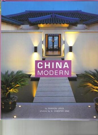 Couverture du livre « China modern » de Sharon Leece aux éditions Tuttle