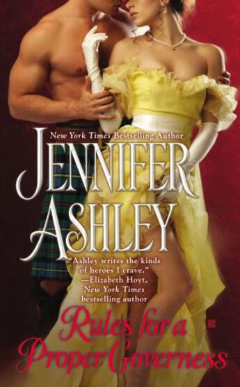 Couverture du livre « Rules for a Proper Governess » de Jennifer Ashley aux éditions Penguin Group Us