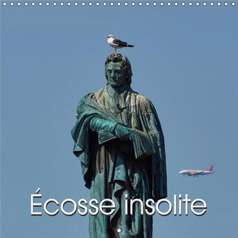 Couverture du livre « Ecosse insolite calendrier mural 2019 300 300 mm square - visite de l ecosse le temps d » de Waterloos Phili aux éditions Calvendo