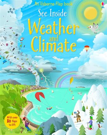 Couverture du livre « See inside : see inside weather & climate » de Katie Daynes aux éditions Usborne