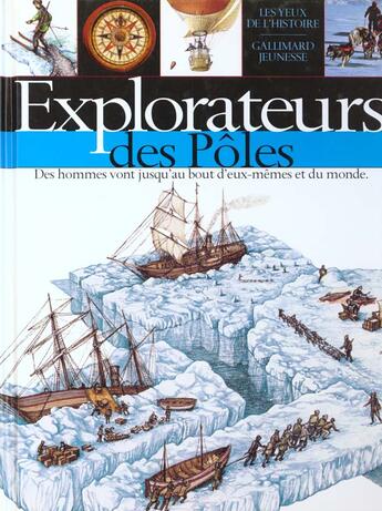 Couverture du livre « Explorateurs des poles » de Bramwell aux éditions Gallimard-jeunesse