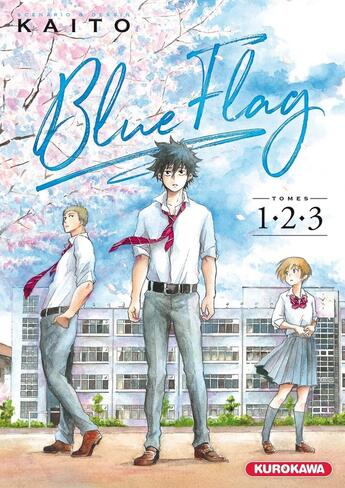 Couverture du livre « Blue flag : Intégrale Tomes 1 à 3 » de Kaito aux éditions Kurokawa