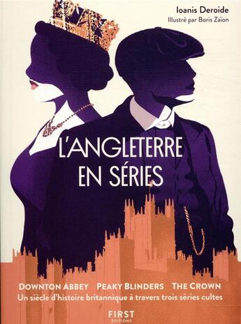 Couverture du livre « L'Angleterre en séries » de Deroide Ioanis aux éditions First