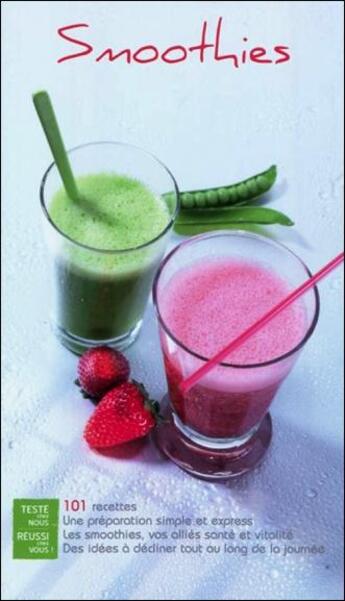 Couverture du livre « Smoothies » de Blandine Averill et Yaelle Jacquot aux éditions Saep