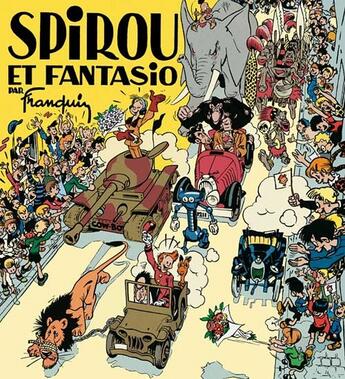 Couverture du livre « Spirou et Fantasio : fac similé 1947 » de Andre Franquin aux éditions Dupuis