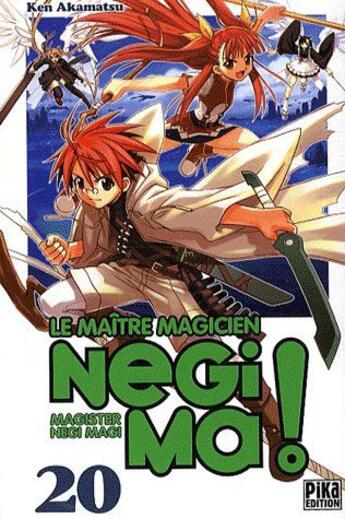 Couverture du livre « Negima Tome 20 » de Akamatsu-K aux éditions Pika