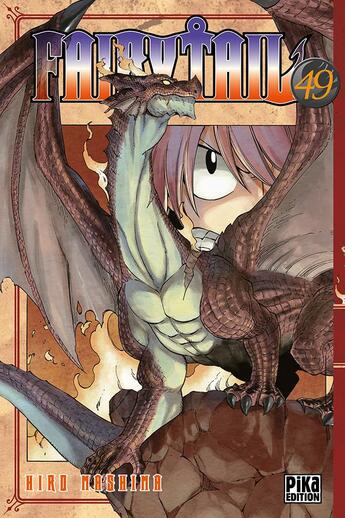 Couverture du livre « Fairy Tail Tome 49 » de Hiro Mashima aux éditions Pika