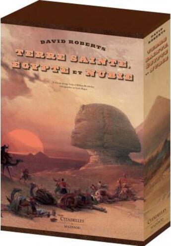 Couverture du livre « Terre Sainte ; Egypte et Nubie » de David Roberts aux éditions Citadelles & Mazenod