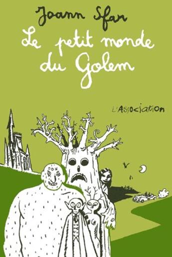 Couverture du livre « Le petit monde du Golem » de Joann Sfar aux éditions L'association