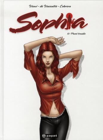 Couverture du livre « Sophia Tome 1 ; passé trouble » de De Vicentiis / Visav aux éditions Paquet