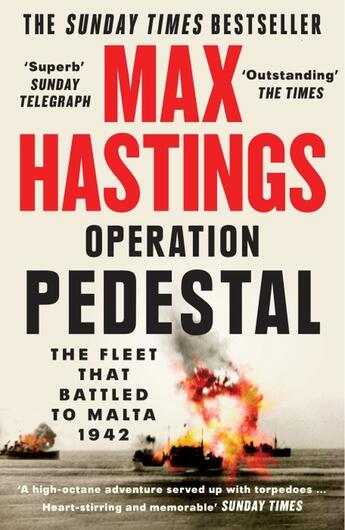 Couverture du livre « OPERATION PEDESTAL - THE FLEET THAT BATTLED TO MALTA 1942 » de Max Hastings aux éditions William Collins