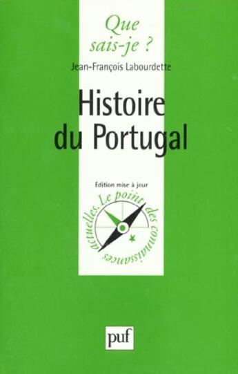 Couverture du livre « Histoire du portugal qsj 1394 » de  aux éditions Que Sais-je ?