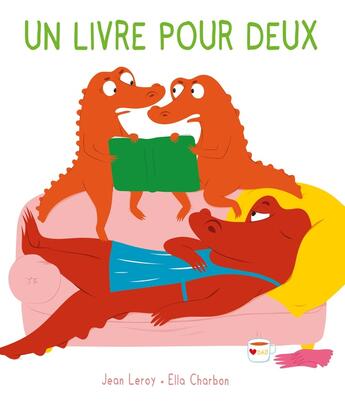 Couverture du livre « Un livre pour deux » de Ella Charbon aux éditions Ecole Des Loisirs